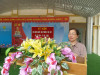 Tiêu học Tam Hưng tuyên truyền ngày giải phóng thủ đô